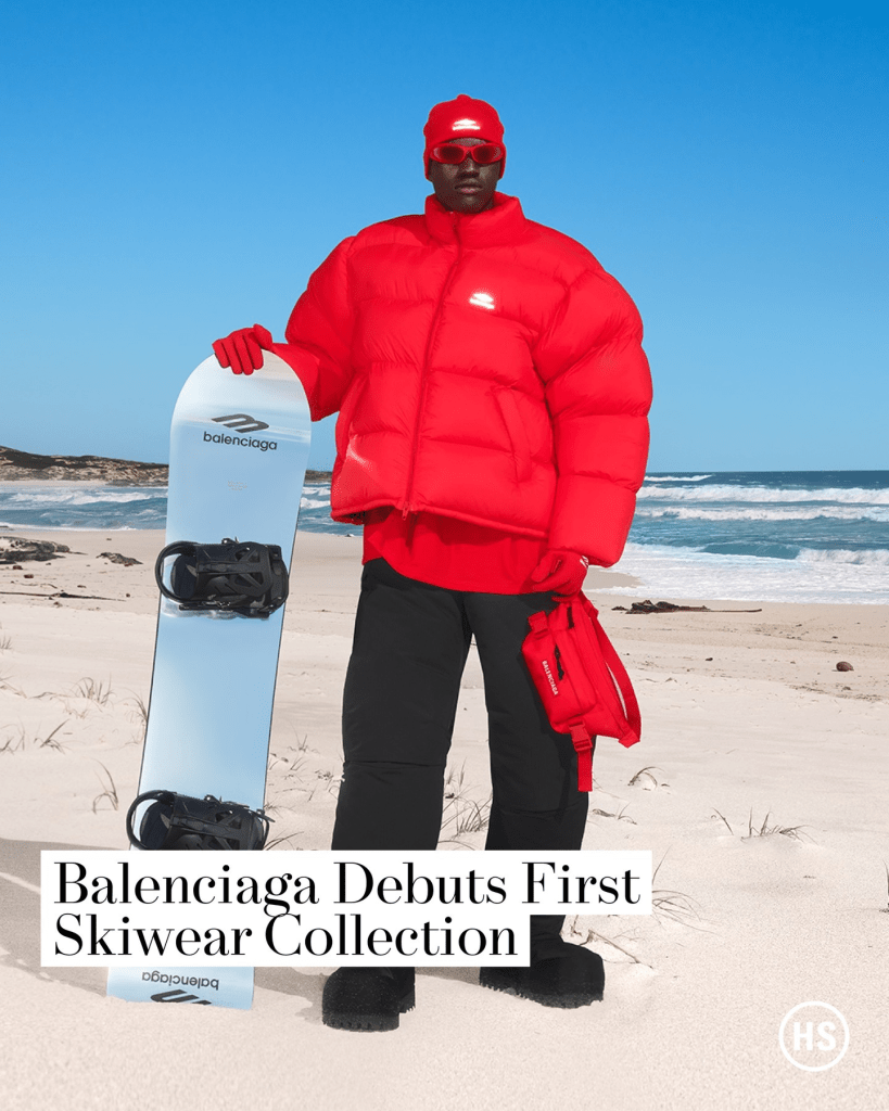 Balenciaga debuts first skiwear collection